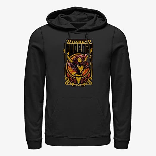Mikina Merch Marvel X-Men - Dark Phoenix Fire Unisex Hoodie Black