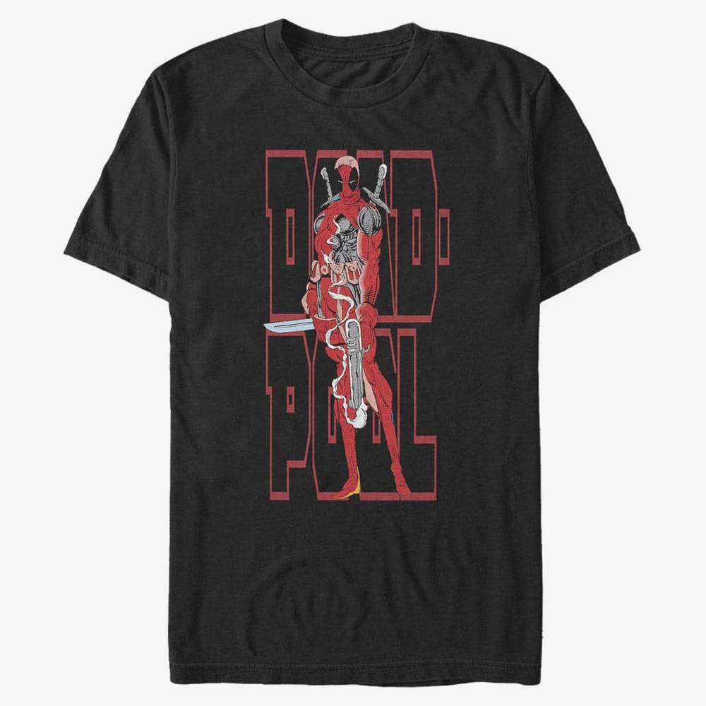 T-shirts Merch Marvel Deadpool - Deadpool Issues Unisex T-Shirt Black
