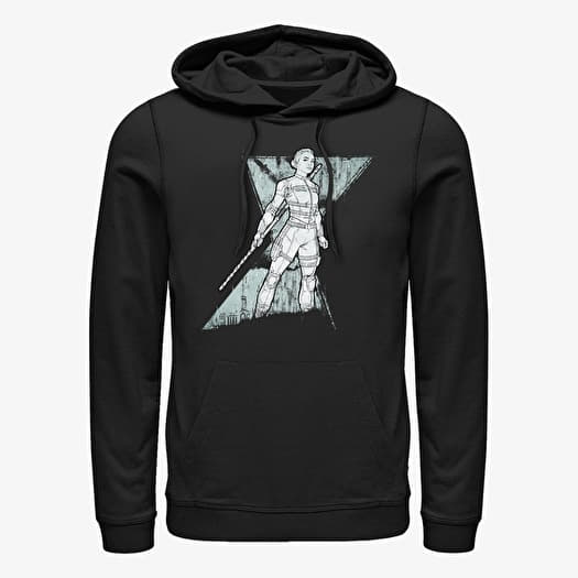 Sweatshirt Merch Marvel Black Widow: Movie - Spy Yelena Unisex Hoodie Black