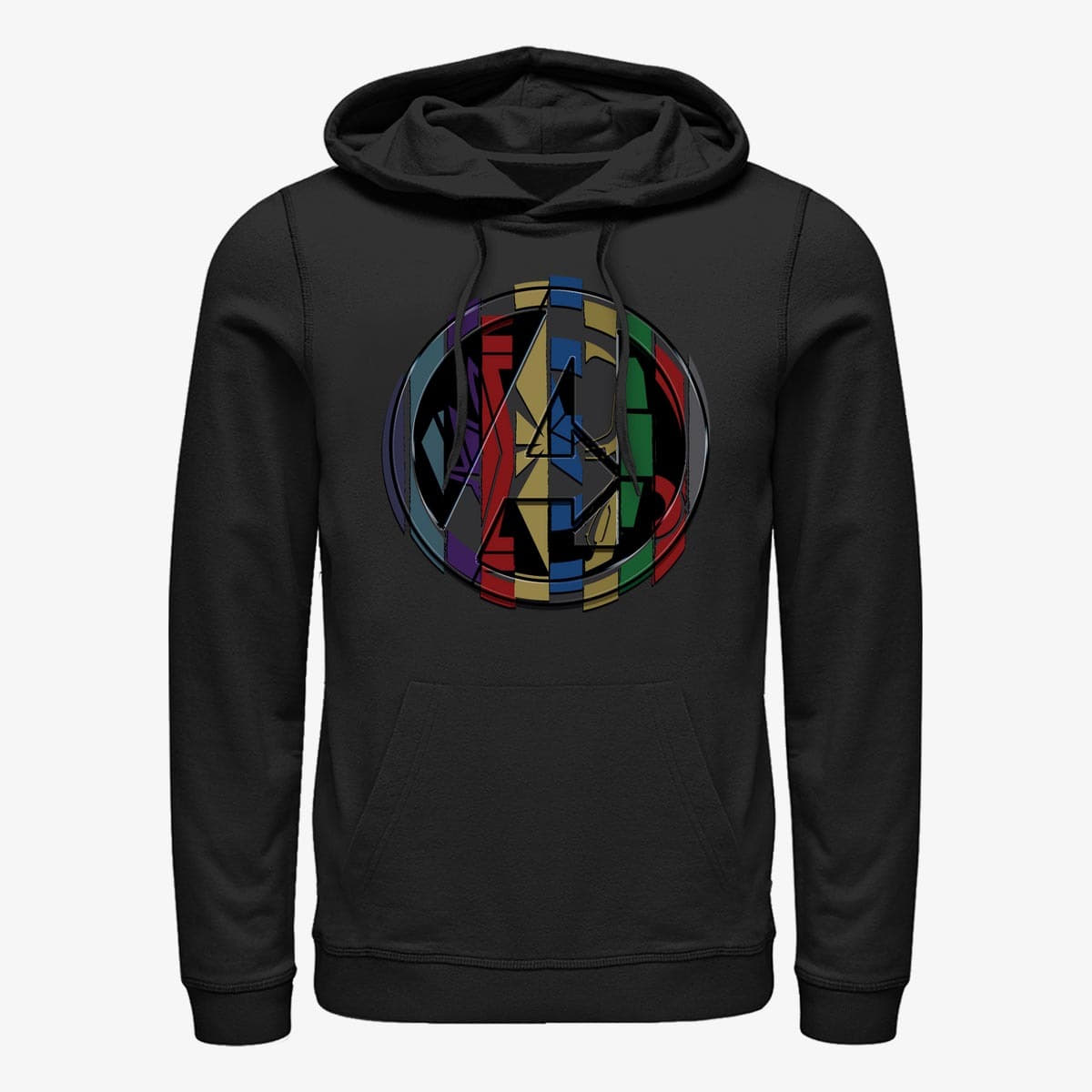 Felpe Merch Marvel Avengers: Endgame - Endgame Badge Mashup Unisex Hoodie Black