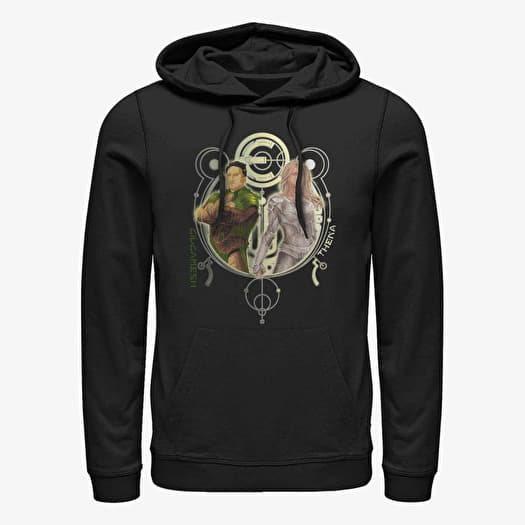 Hanorac Merch Marvel: Eternals - GILGAMESH THENA DUO Unisex Hoodie Black