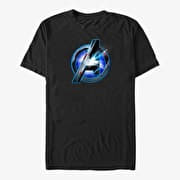 Merch Marvel Avengers Endgame - Tech Logo Unisex T-Shirt Black