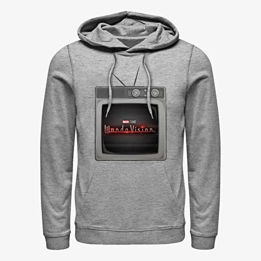 Sweatshirt Merch Marvel WandaVision - Wanda TV Unisex Hoodie Heather Grey