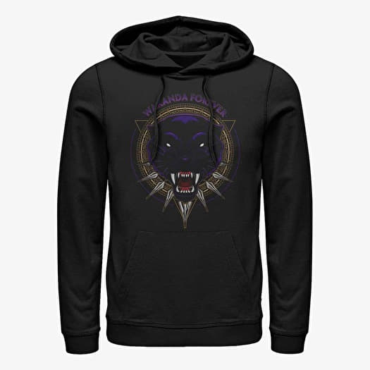 Sweat-shirt Merch Marvel Avengers Classic - Panther Files Unisex Hoodie Black