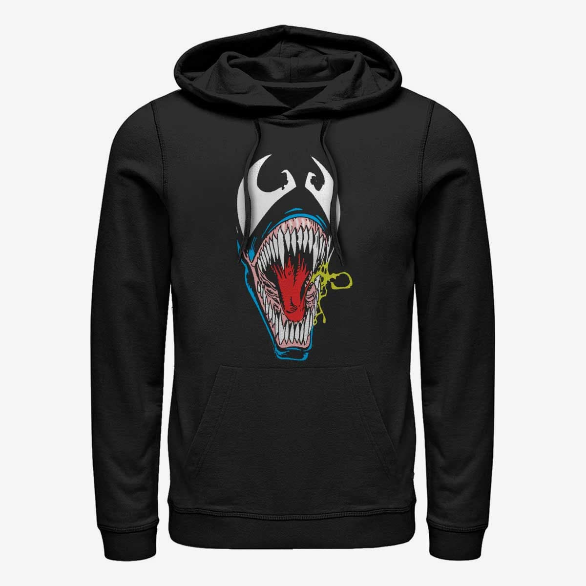 Sweatshirts Merch Marvel Spider-Man Classic - Retro Face Unisex Hoodie Black