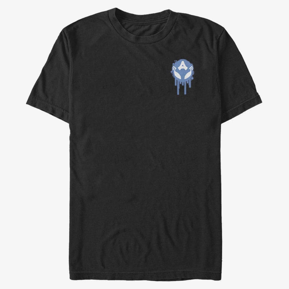 T-shirts Merch Marvel - Venomized America Badge Unisex T-Shirt Black