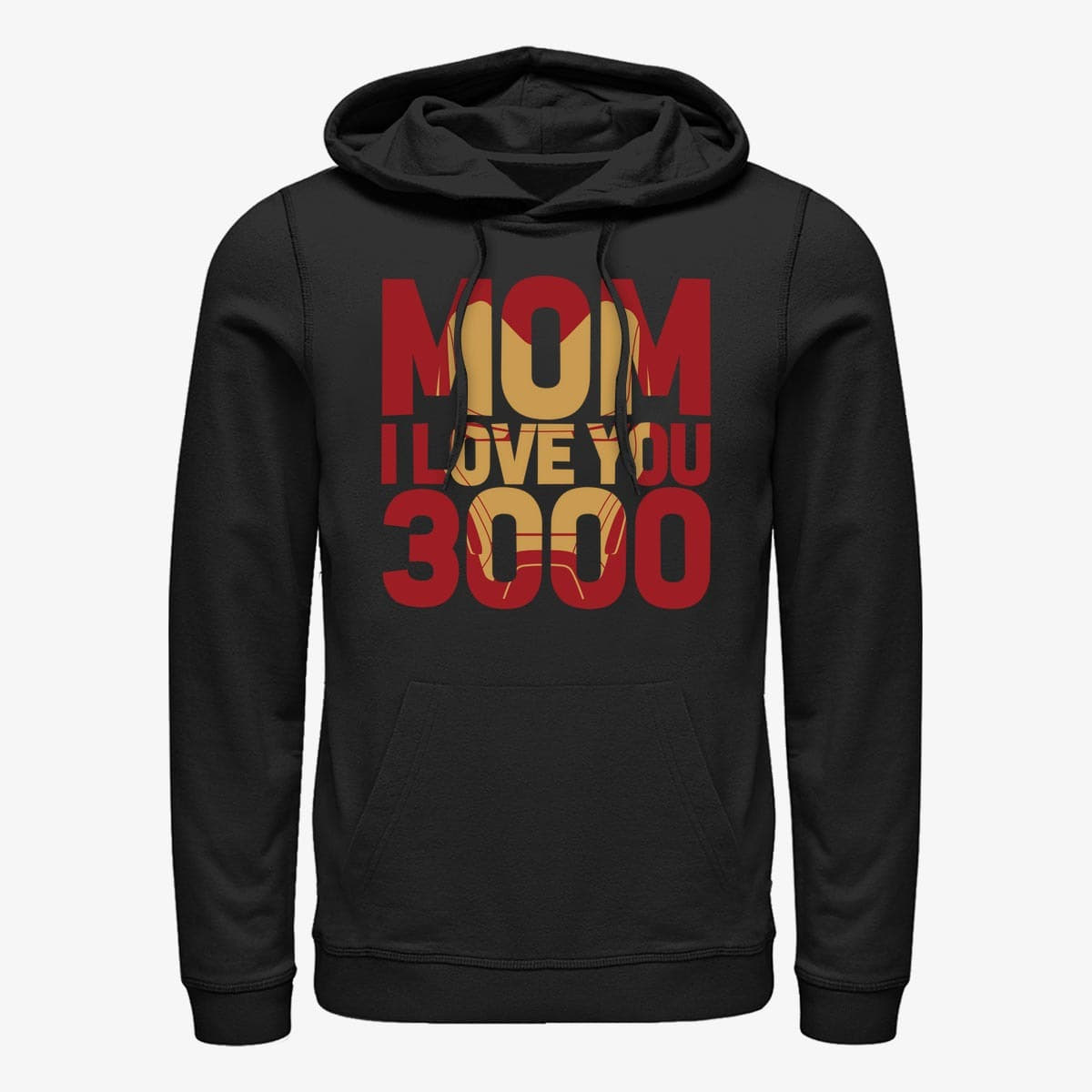 Sweaters Merch Marvel Avengers: Endgame - Iron Mom 3000 Unisex Hoodie Black