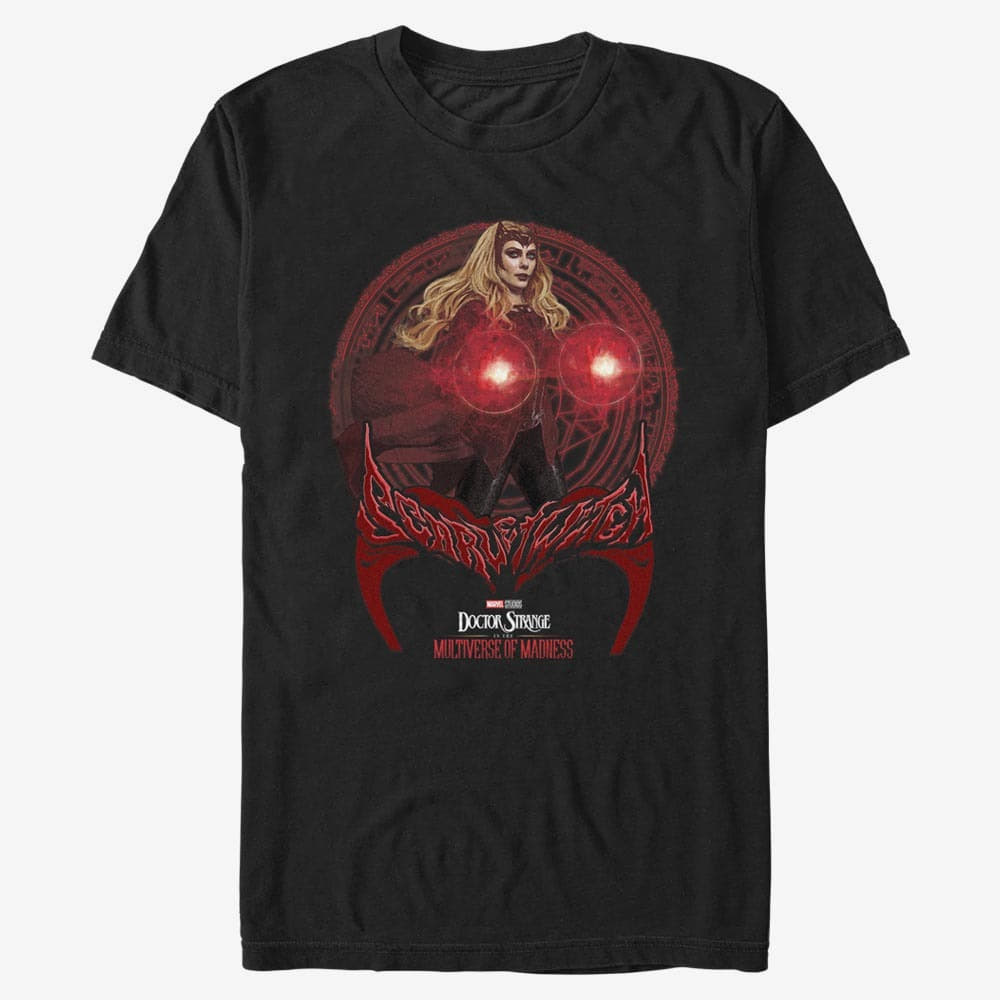 T-shirts Merch Marvel Doctor Strange in the Multiverse of Madness - Her Hero Spell Unisex T-Shirt Black