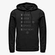 Merch Marvel WandaVision - Sword Acronym Unisex Hoodie Black