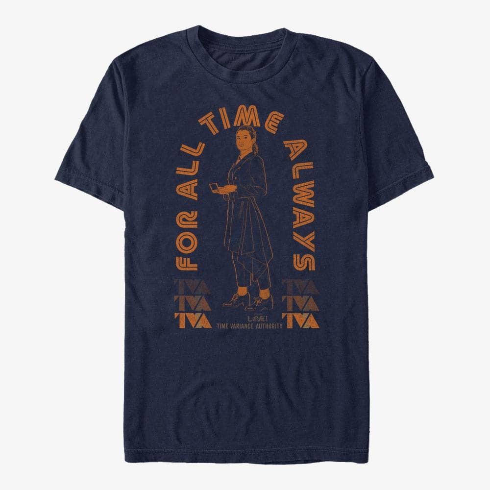 T-särgid Merch Marvel Loki - Space Lizards Unisex T-Shirt Navy Blue