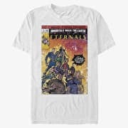 Merch Marvel The Eternals - VINTAGE STYLE COMIC COVER Unisex T-Shirt White