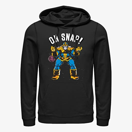 Sweatshirt Merch Marvel Avengers Classic - Aw Snap Unisex Hoodie Black
