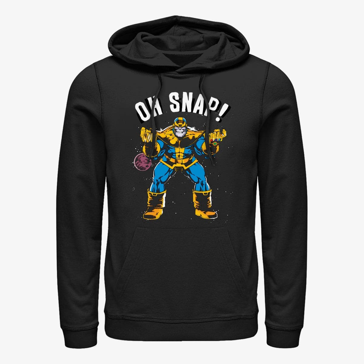 Dukserice Merch Marvel Avengers Classic - Aw Snap Unisex Hoodie Black