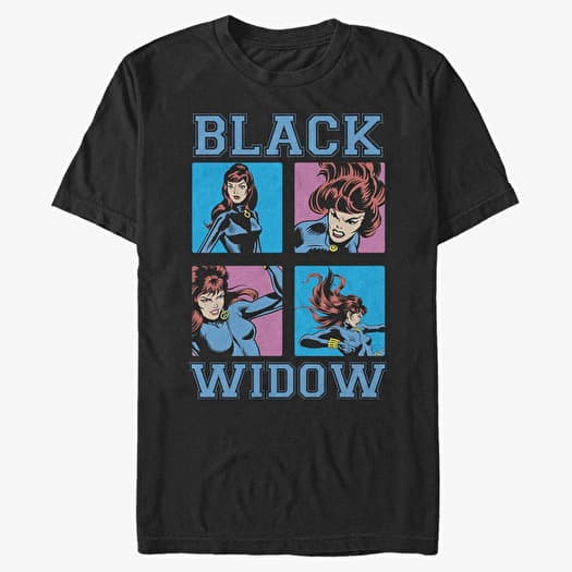 T-shirt Merch Marvel Avengers Classic - Pop Widow Unisex T-Shirt Black