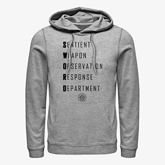 Majica Merch Marvel WandaVision - Sword Acronym Unisex Hoodie Heather Grey