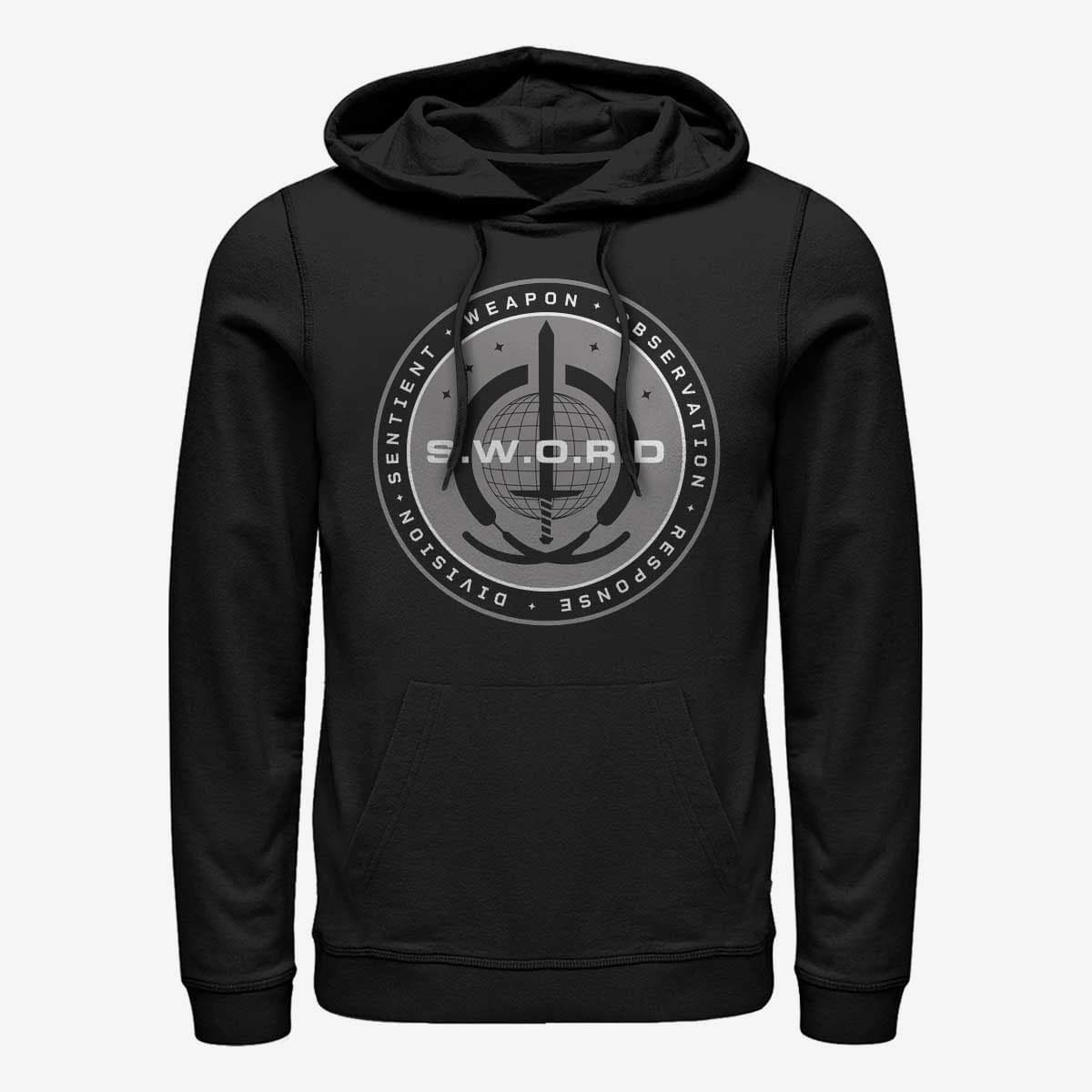 Φούτερ Merch Marvel WandaVision - Sword Logo Unisex Hoodie Black