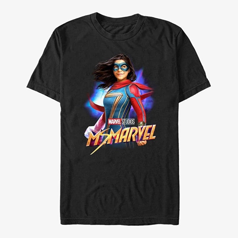 T-shirt Merch Ms. Marvel - Hero Unisex T-Shirt Black