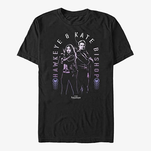 T-shirt Merch Marvel Hawkeye - Hawkeye Arch Unisex T-Shirt Black