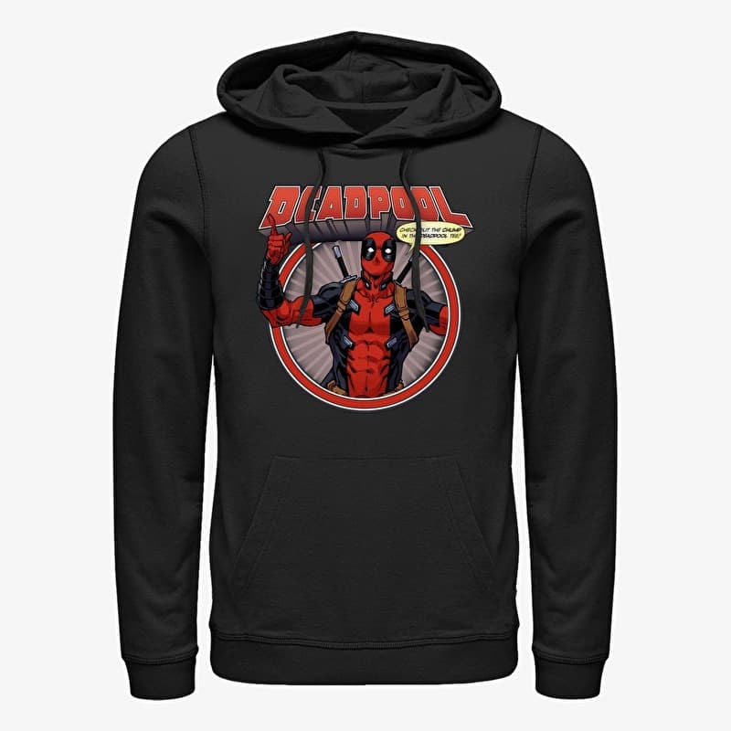 Merch Marvel Deadpool - Deadpool Chump Unisex Hoodie Black