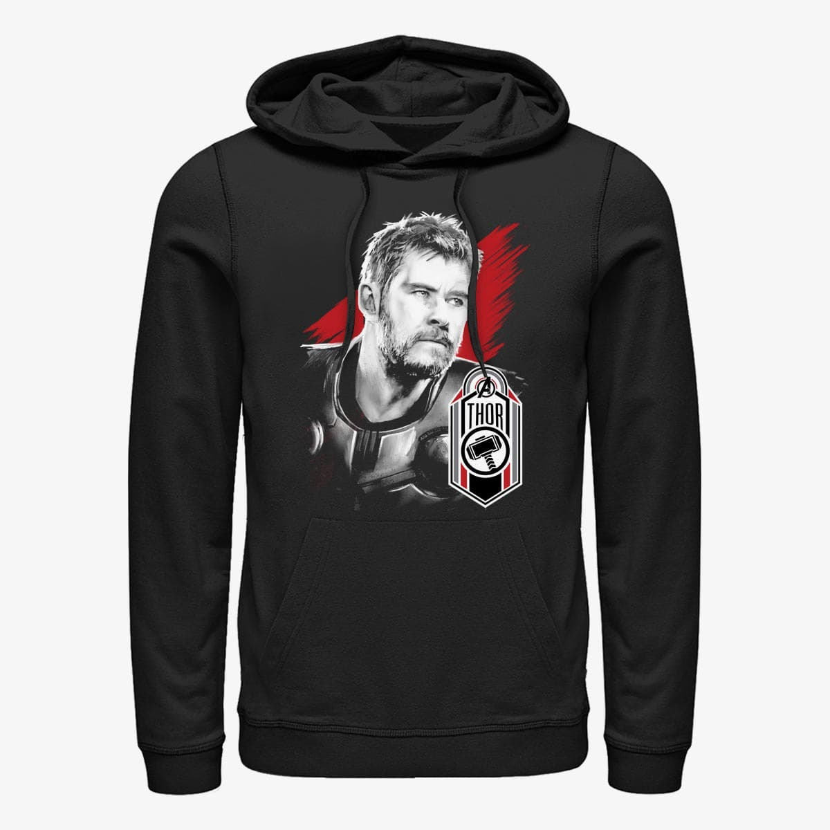 Felpe Merch Marvel Avengers: Endgame - Thor Tag Unisex Hoodie Black