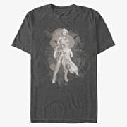 Merch Marvel The Eternals - Thena Hero Unisex T-Shirt Dark Heather Grey