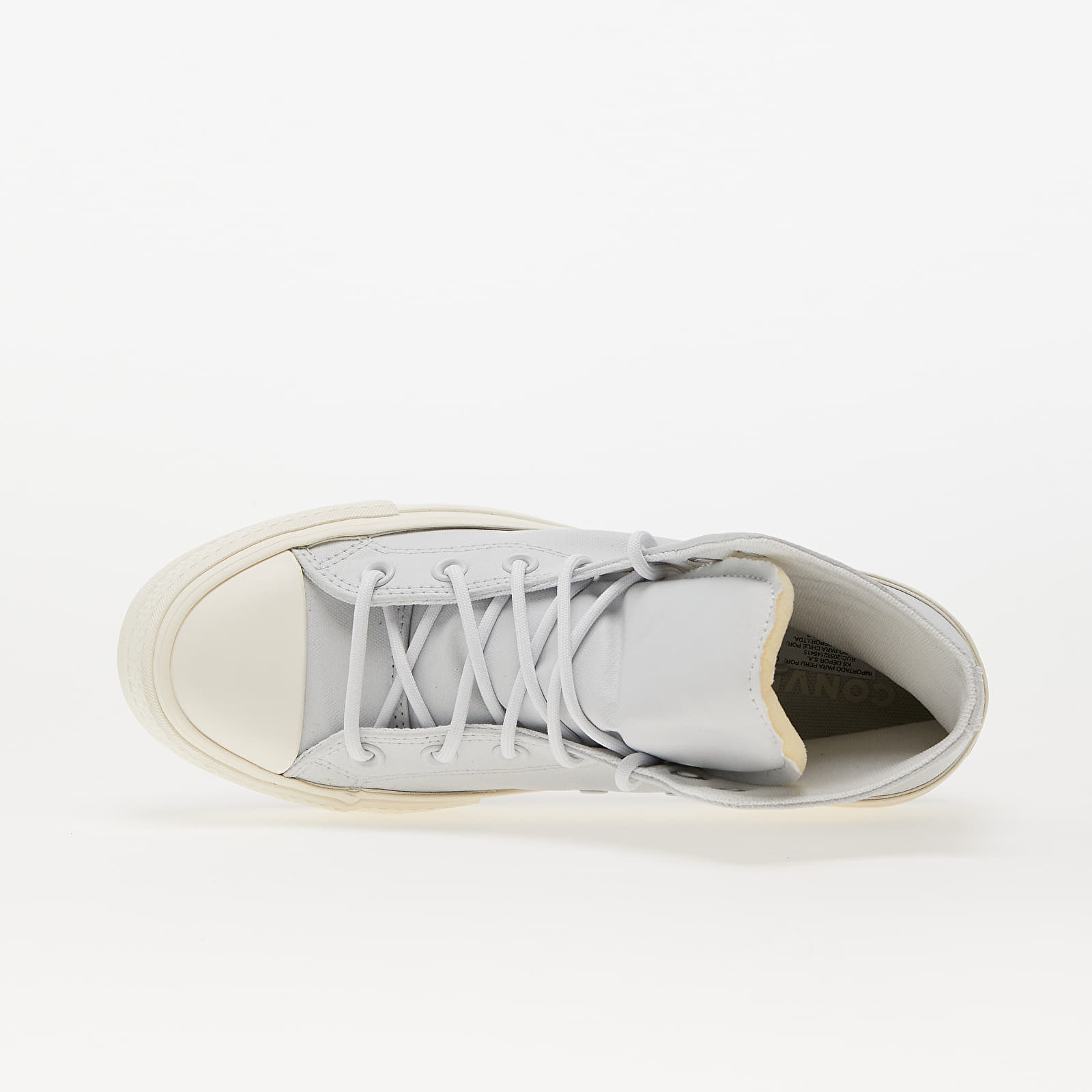 Sneakers und Schuhe für Frauen Converse Chuck Taylor All Star Lift Platform Luxe Workwear Moonbathe/ Egret/ Moonbathe