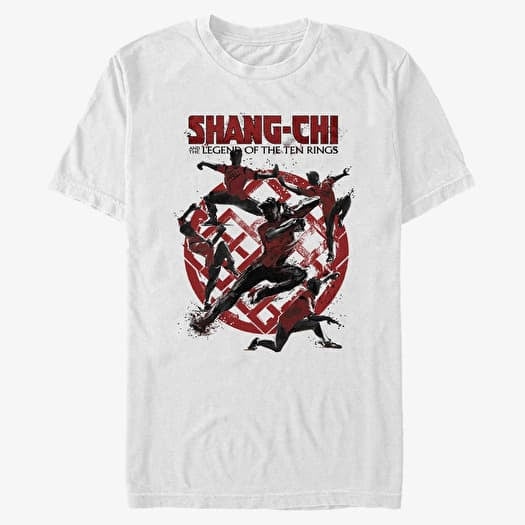 Tricou Merch Marvel Shang-Chi - Crane Fist Empi Kata Unisex T-Shirt White