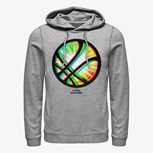 Mikina Merch Marvel Doctor Strange 2 - Magical Seal Unisex Hoodie Heather Grey