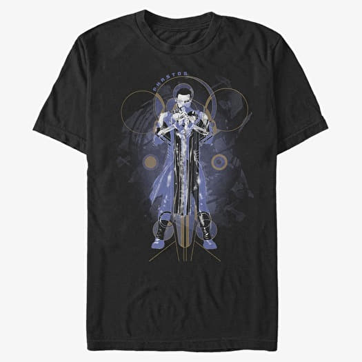 Tricou Merch Marvel The Eternals - Phastos Purple Unisex T-Shirt Black