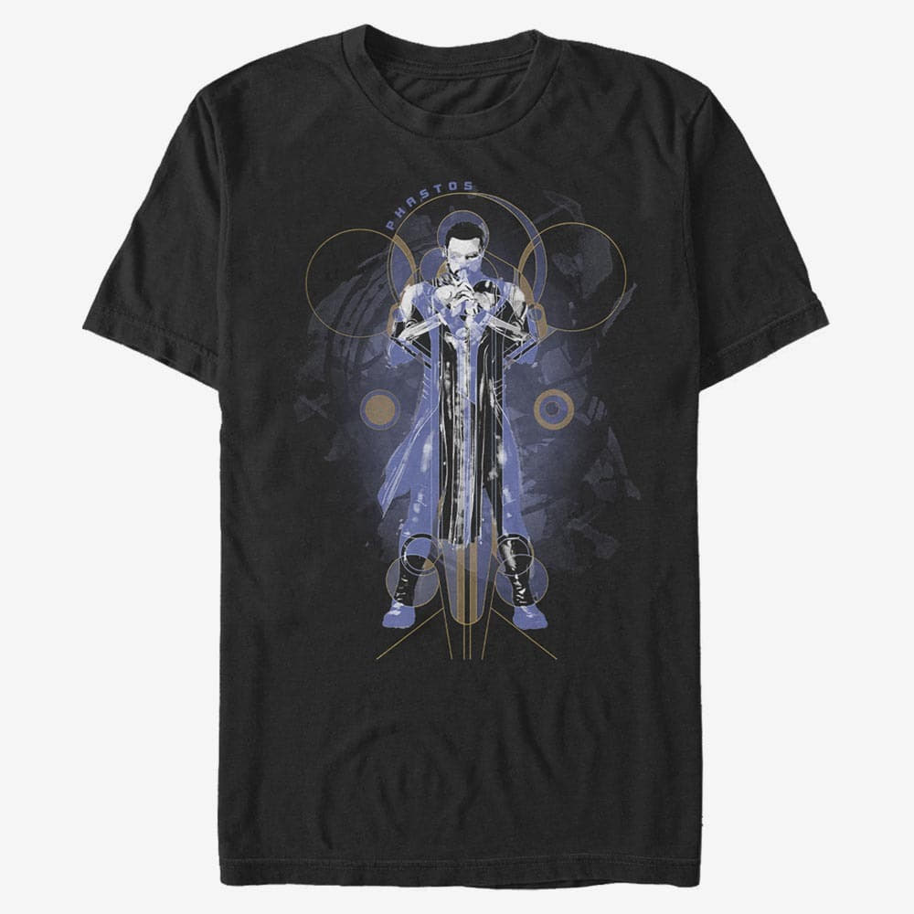 T-shirts Merch Marvel The Eternals - Phastos Purple Unisex T-Shirt Black