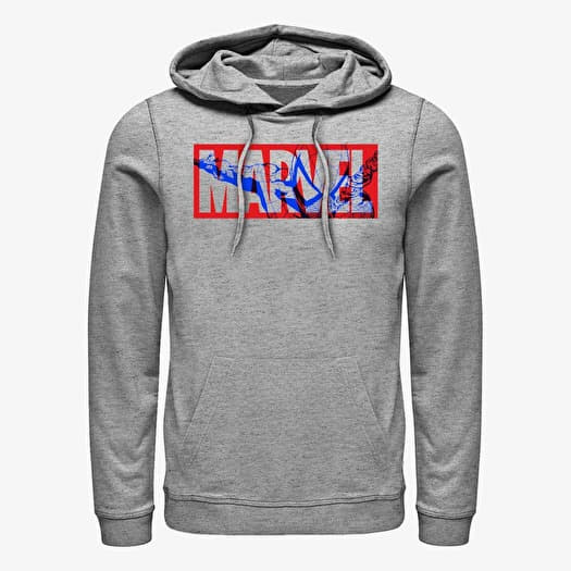 Hanorac Merch Marvel - Peter Logo Unisex Hoodie Heather Grey