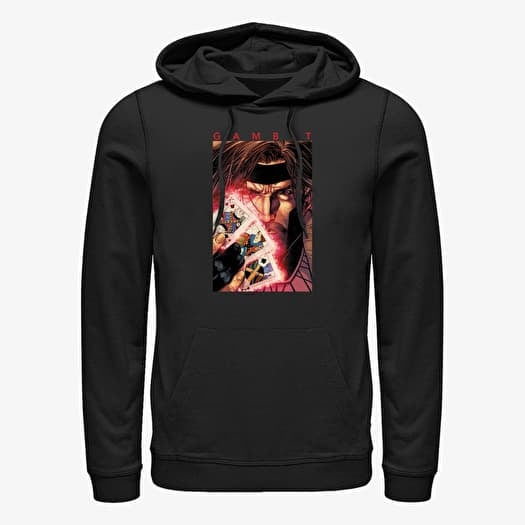 Felpa Merch Marvel X-Men - Three Aces Unisex Hoodie Black