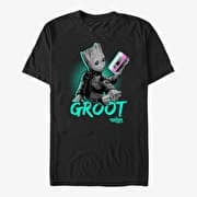 Merch Marvel GOTG 2 - Diamante Diamond Unisex T-Shirt Black