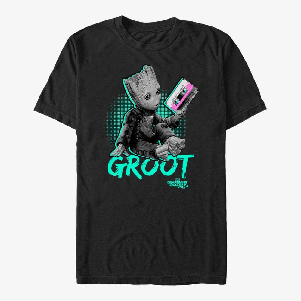 T-Shirts Merch Marvel GOTG 2 - Diamante Diamond Unisex T-Shirt Black
