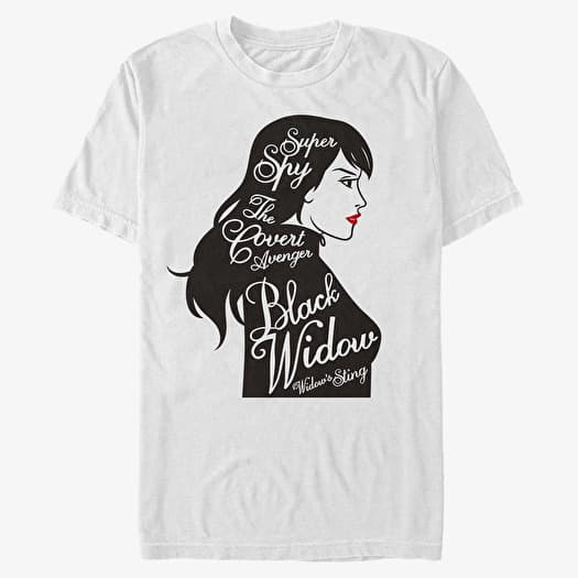 Tričko Merch Marvel Avengers Classic - Super Spy Unisex T-Shirt White