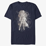 Merch Marvel The Eternals - Thena Hero Unisex T-Shirt Navy Blue