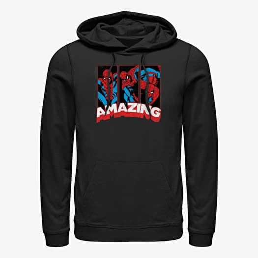 Sweatshirt Merch Marvel Spider-Man Classic - Super Amazing Unisex Hoodie Black