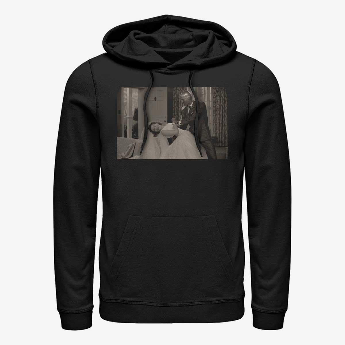 Толстовки та реглани Merch Marvel WandaVision - Dancing Scene Unisex Hoodie Black