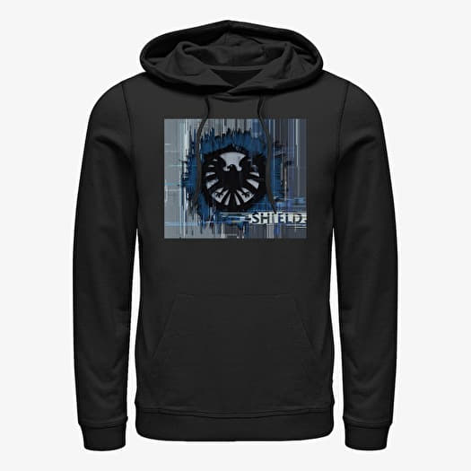 Sweat-shirt Merch Marvel - Vibrant Shield Unisex Hoodie Black