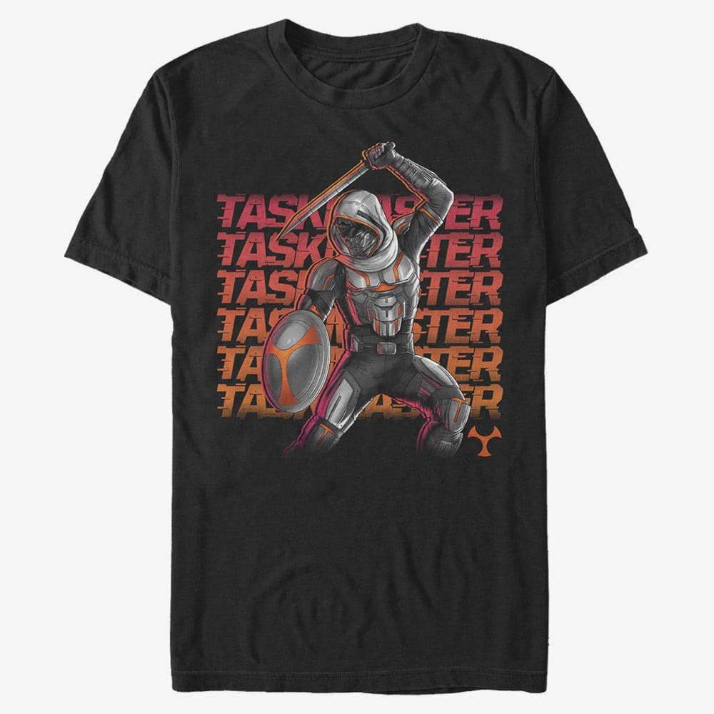 T-shirts Merch Marvel - Taskmaster Neon Unisex T-Shirt Black