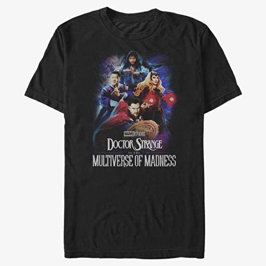 T-shirt Merch Marvel Doctor Strange in the Multiverse of Madness - Poster Group Unisex T-Shirt Black