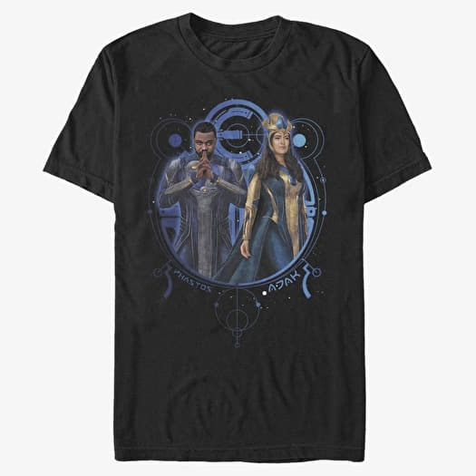 Camiseta Merch Marvel The Eternals - PHASTOS AJAK DUO Unisex T-Shirt Black