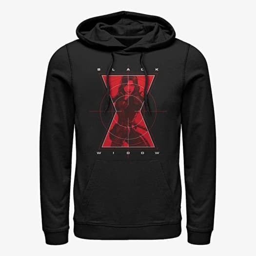 Felpa Merch Marvel - Widow Target Unisex Hoodie Black