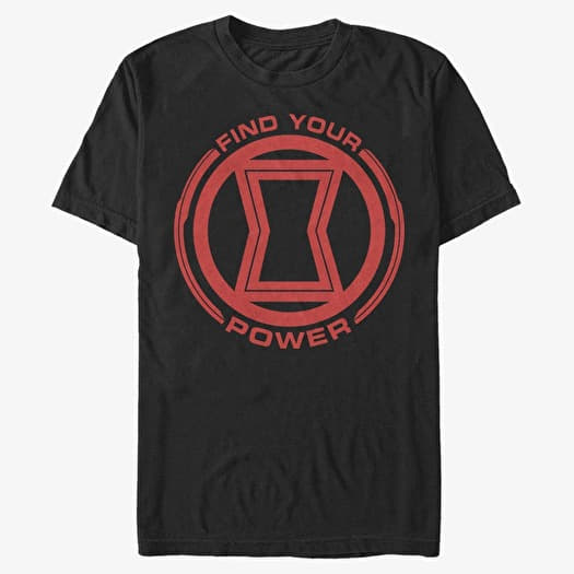 Тениска Merch Marvel Avengers Classic - Power of Black Widow Unisex T-Shirt Black