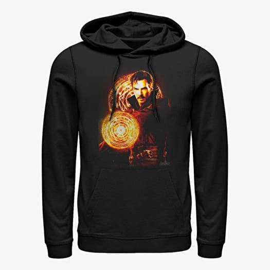 Sweatshirt Merch Marvel Avengers: Infinity War - Strange Fire Unisex Hoodie Black