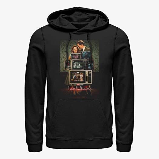 Hanorac Merch Marvel WandaVision - WV Poster Through the Years Unisex Hoodie Black