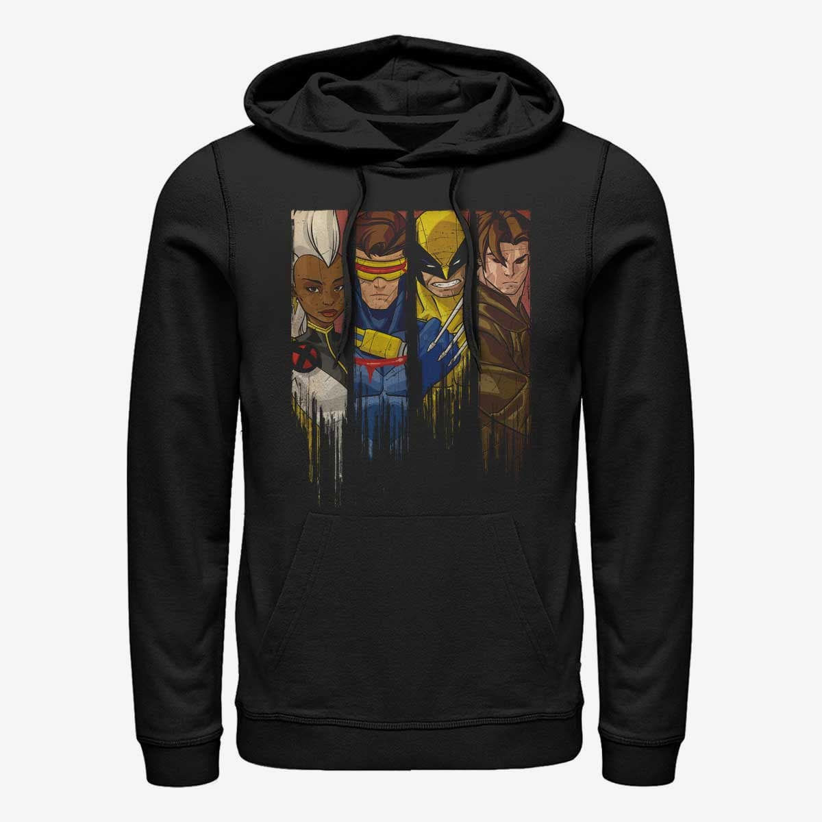 Толстовки та реглани Merch Marvel Classic - Dread Panels Unisex Hoodie Black