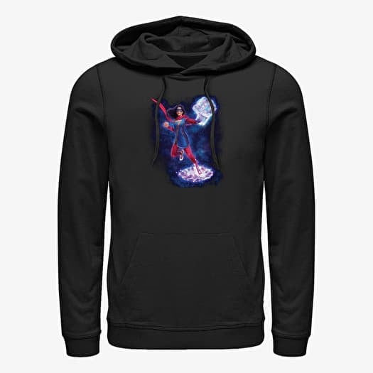 Mikina Merch Ms. Marvel - Hero Big Fist Unisex Hoodie Black