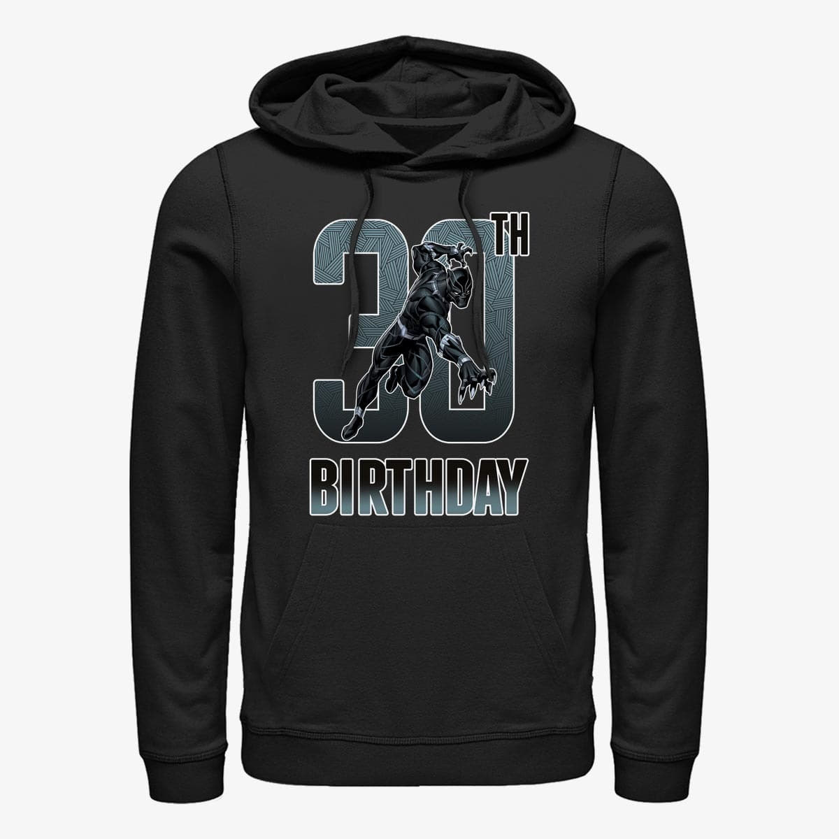 Hoodies and sweatshirts  Merch Marvel Avengers Classic - Black Panther 30th Bday Unisex Hoodie Black