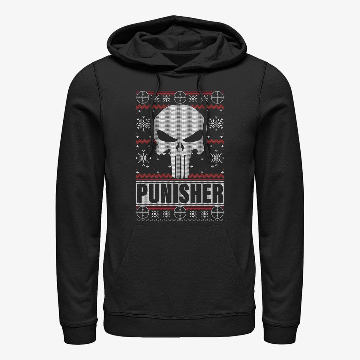 Black punisher 2025 hoodie